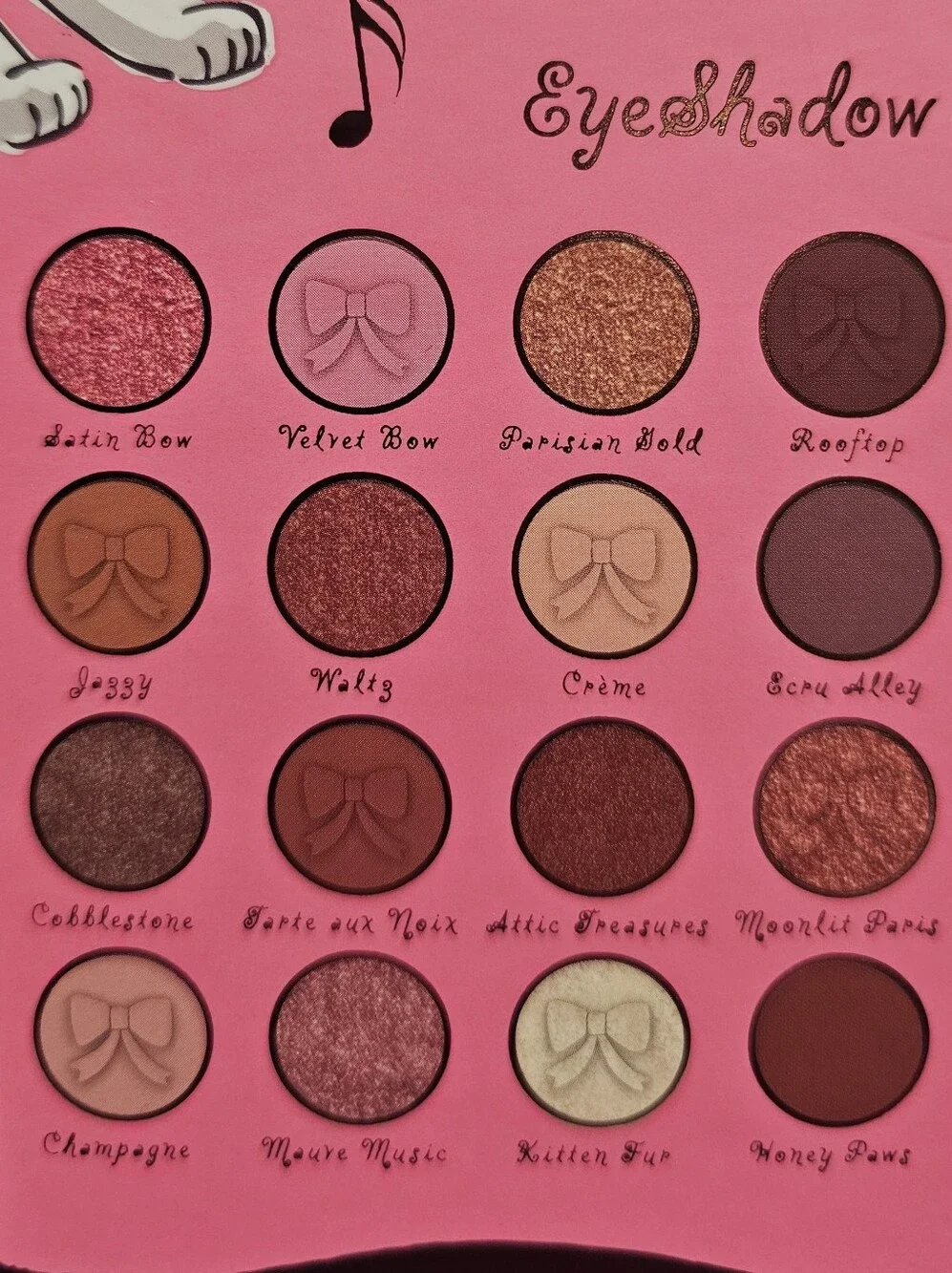 Disney The Aristocats Marie Eye Shadow Palette